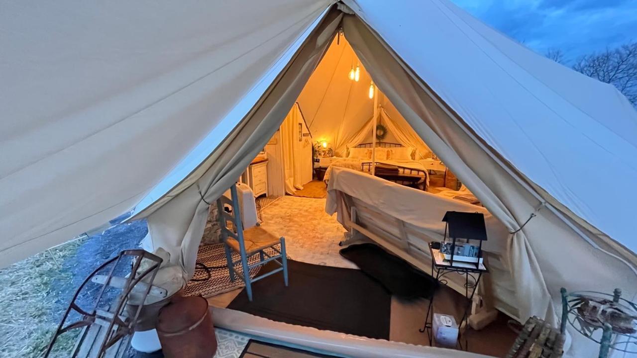 Shenandoah Valley Glamping - Amazing Views - Farm Edinburg Ngoại thất bức ảnh