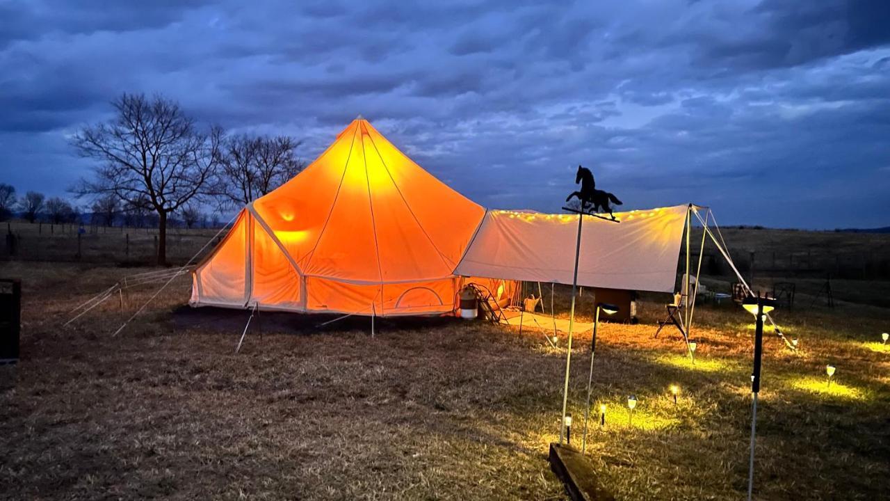 Shenandoah Valley Glamping - Amazing Views - Farm Edinburg Ngoại thất bức ảnh