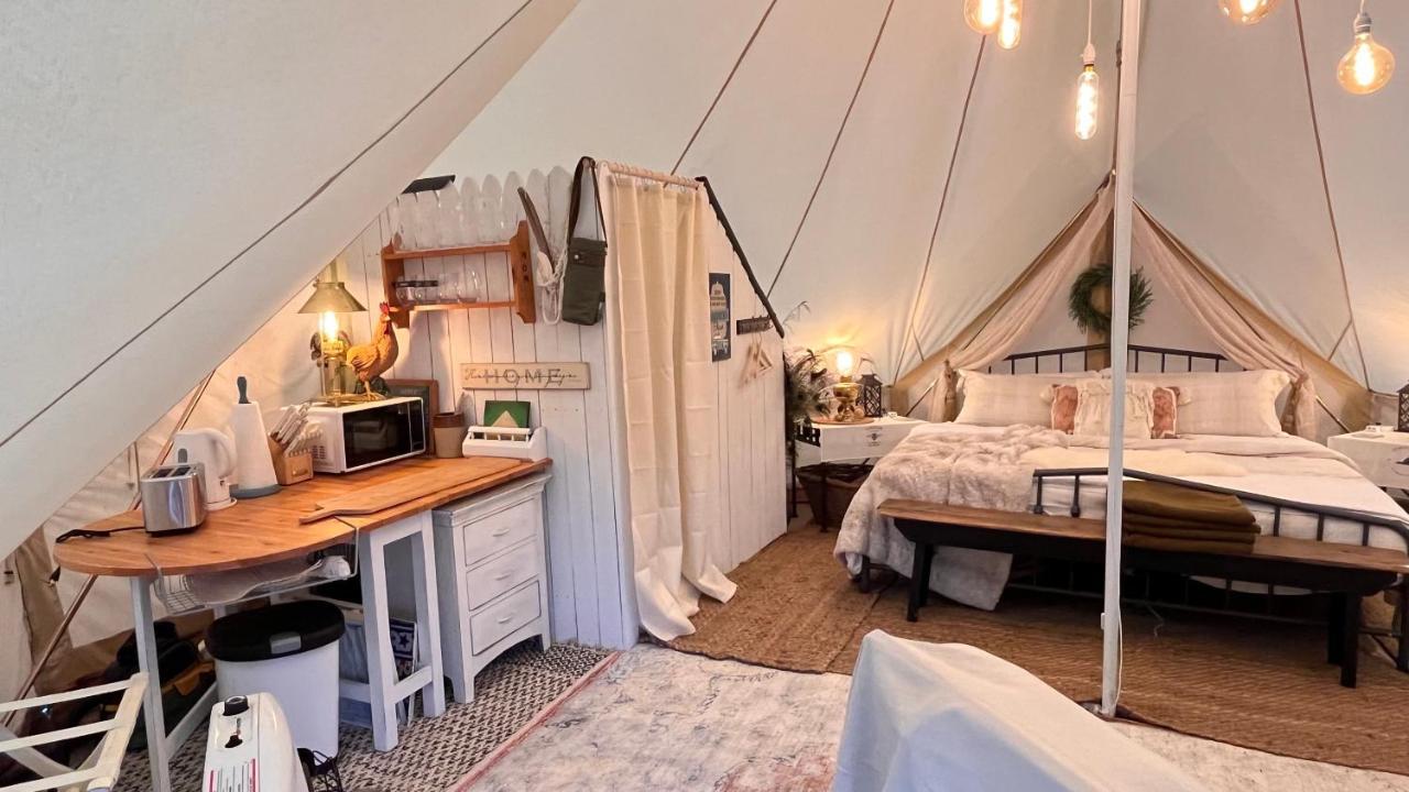 Shenandoah Valley Glamping - Amazing Views - Farm Edinburg Ngoại thất bức ảnh