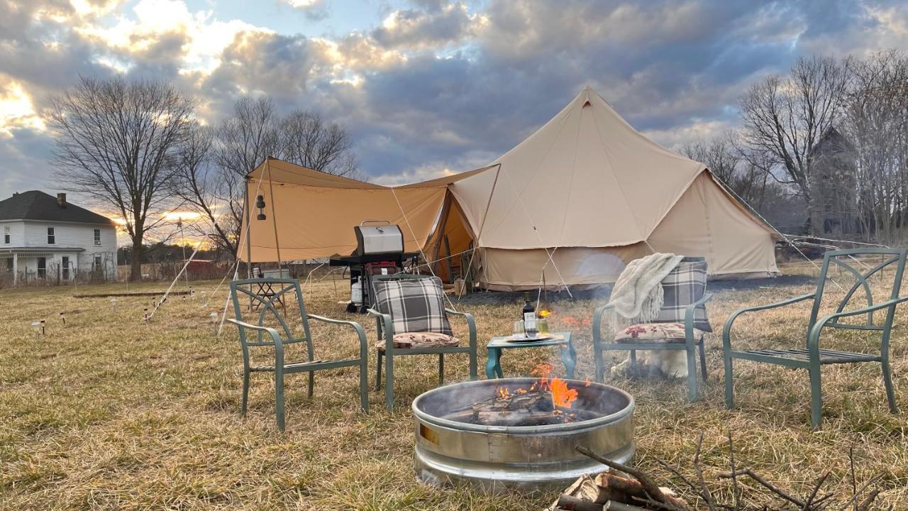 Shenandoah Valley Glamping - Amazing Views - Farm Edinburg Ngoại thất bức ảnh