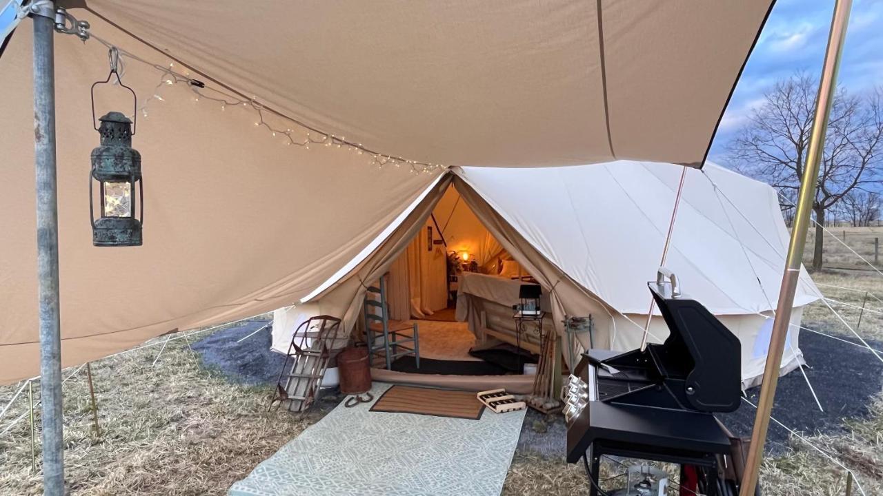 Shenandoah Valley Glamping - Amazing Views - Farm Edinburg Ngoại thất bức ảnh